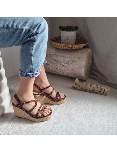 Sandales Compensées Femme - Tendance , Chic et Confortables