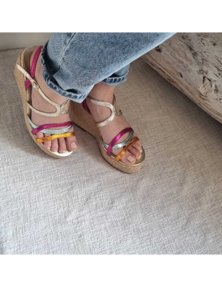 Sandales Compensées Femme - Tendance , Chic et Confortables