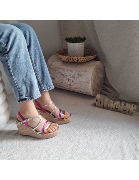 Sandales Compensées Femme - Tendance , Chic et Confortables