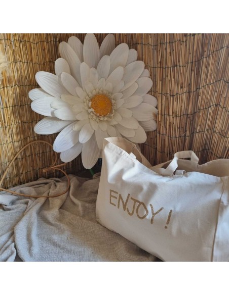 Tote Bag XXL "ENJOY ! " - Spacieux et Stylé