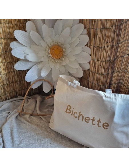 Tote Bag XXL "BICHETTE" - Spacieux et Stylé