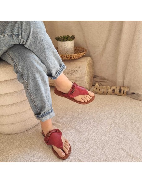 Sandales Plates Femme - Estivales - Style tong Boho moderne