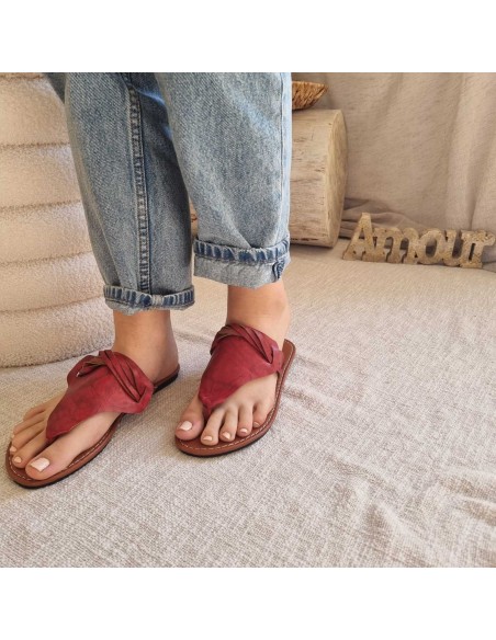 Sandales Plates Femme - Estivales - Style tong Boho moderne