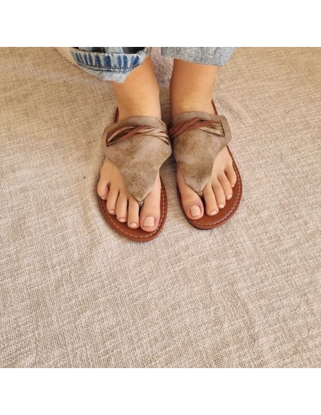 Sandales Plates Femme - Estivales - Style tong Boho moderne