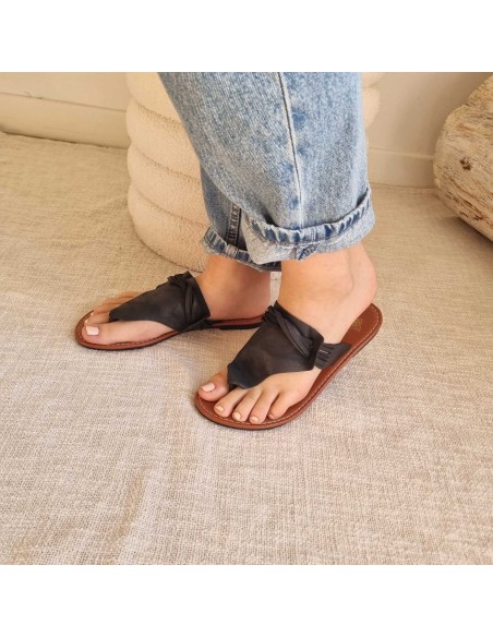 Sandales Plates Femme - Estivales - Style tong Boho moderne