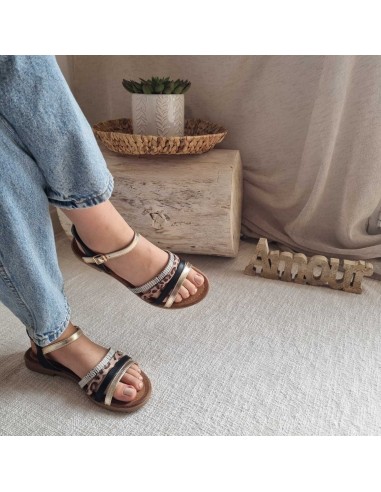 Sandales Plates Multi Brides Femmes - Tendances Eté 2026