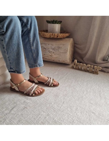 Sandales Plates Multi Brides Femmes - Tendances Eté 2026