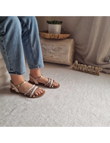 Sandales Plates Multi Brides Femmes - Tendances Eté 2026