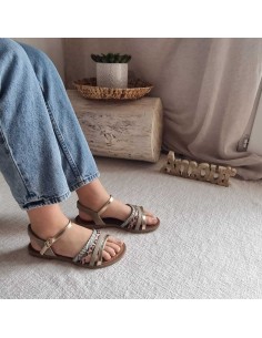 Sandales Plates Multi Brides Femmes - Tendances Eté 2026