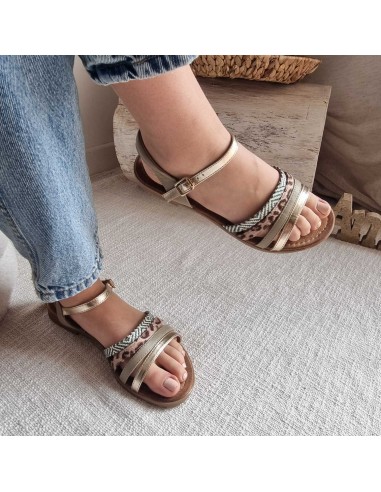 Sandales Plates Multi Brides Femmes - Tendances Eté 2026