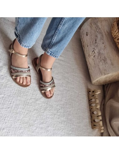 Sandales Plates Multi Brides Femmes - Tendances Eté 2026