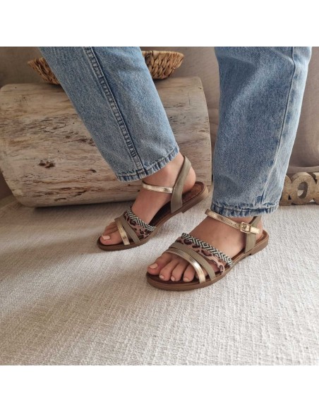 Sandales Plates Multi Brides Femmes - Tendances Eté 2026