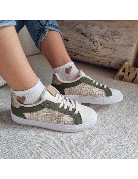Sneakers en Tweed Tendance, Elégantes et Confortables, au Style Chic et Moderne