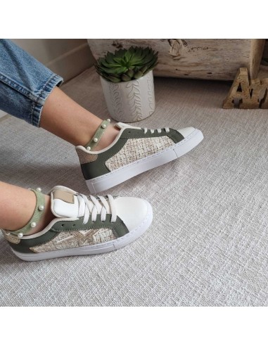 Sneakers en Tweed Tendance, Elégantes et Confortables, au Style Chic et Moderne
