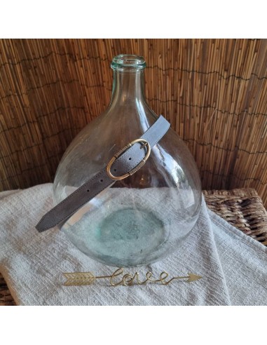 Ceinture en Cuir Femme - Boucle Laiton