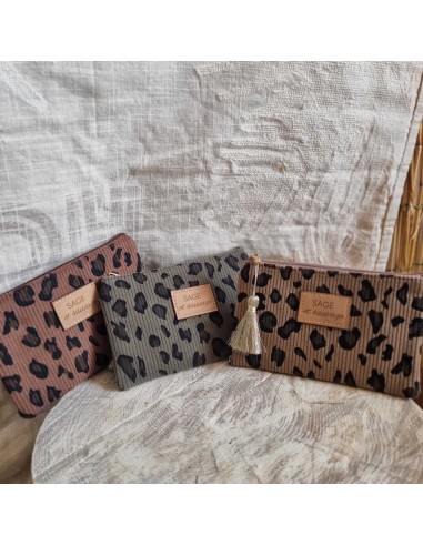 Pochette Sage et Sauvage, Compacte - Stylée - Indispensable au Quotidien