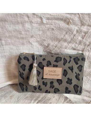 Pochette Sage et Sauvage, Compacte - Stylée - Indispensable au Quotidien