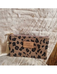 Pochette Sage et Sauvage, Compacte - Stylée - Indispensable au Quotidien