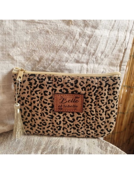 Pochette Belle et Rebelle, Compacte - Stylée - Indispensable au Quotidien