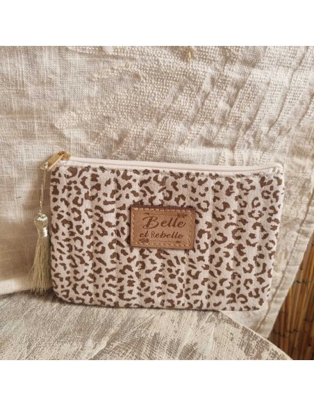 Pochette Belle et Rebelle, Compacte - Stylée - Indispensable au Quotidien