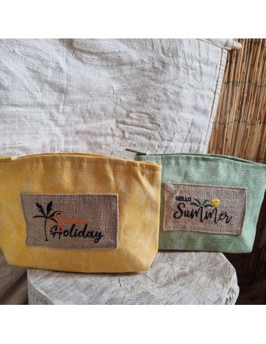 Grande Pochette Zip Summer Holiday - Pratique, Tendance et Spacieuse