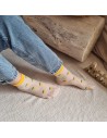 Chaussettes Fines à motifs Ananas - Confort et Style