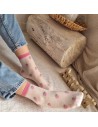 Chaussettes Fines à motifs Fraises - Confort et Style