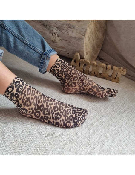 Chaussettes Fines Petits Léo Beige - Confort et Style