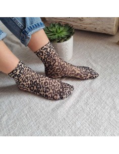 Chaussettes Fines Petits Léo Beige - Confort et Style