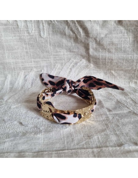 Bracelet Tendance Femme avec Foulard - Style Unique - Idée Cadeau Chic
