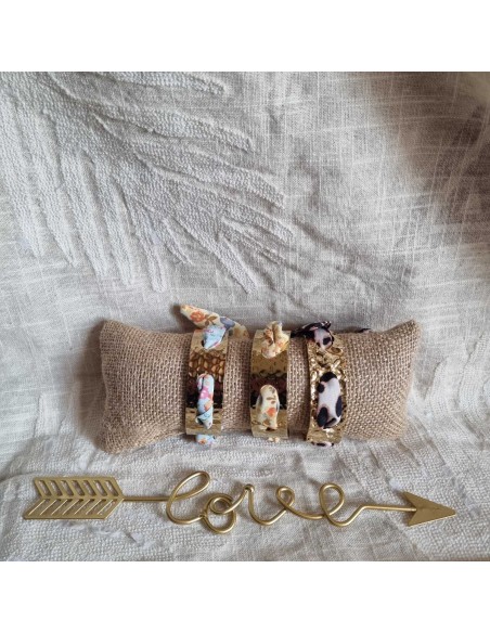 Bracelet Tendance Femme avec Foulard - Style Unique - Idée Cadeau Chic