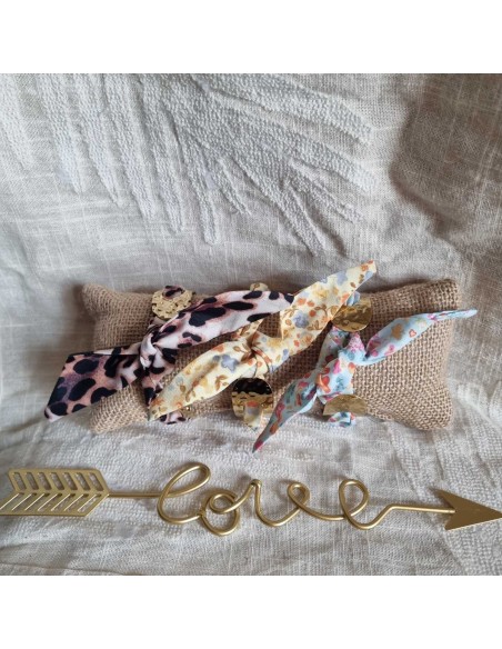 Bracelet Tendance Femme avec Foulard - Style Unique - Idée Cadeau Chic