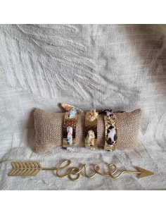 Bracelet Tendance Femme avec Foulard - Style Unique - Idée Cadeau Chic 2