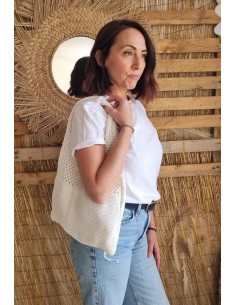 Sac à Epaule au Crochet - Elégant, Pratique et Tendance