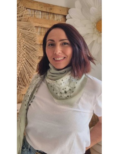 Foulard Bandana Imprimé - Style Chic et Décontracté