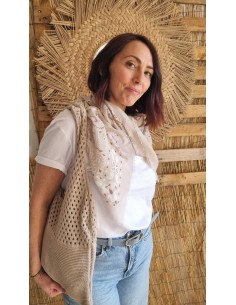 Foulard Bandana Imprimé - Style Chic et Décontracté