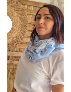 Foulard Bandana Imprimé - Style Chic et Décontracté