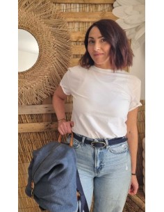 Sac à Dos Toile et Cuir - Elégant et Pratique au Quotidien