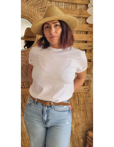 Ceinture en Cuir Femme - Boucle Laiton