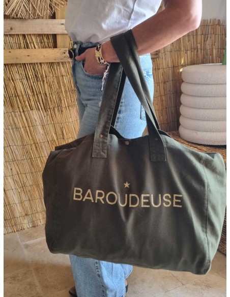 Sac Cabas "BAROUDEUR" - Robuste, Spacieux et Stylé