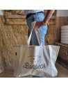 Tote Bag XXL "VIVRE D'AMOUR et de BONBECS" - Spacieux et Stylé