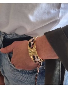 Bracelet Tendance Femme avec Foulard - Style Unique - Idée Cadeau Chic