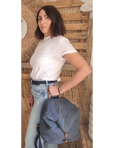 Sac à Dos Toile et Cuir - Elégant et Pratique au Quotidien