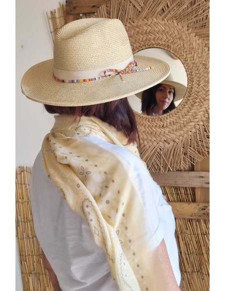 Chapeau Réglable - Accessoire Chic d'été - Look Estival