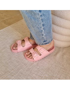 Sandales Plates Double Brides - Légères, Confortables et Antidérapantes 2