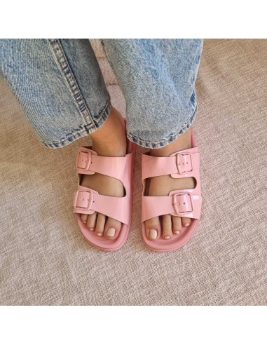 Sandales Plates Double Brides - Légères, Confortables et Antidérapantes