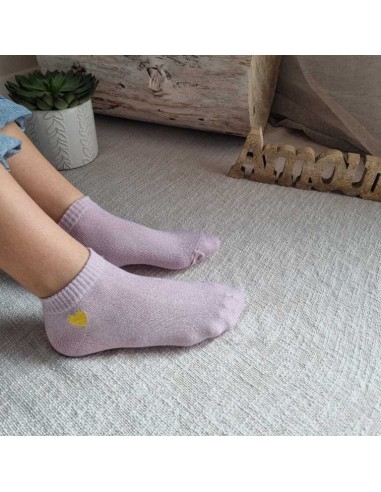 Mi-Chaussettes Pailletées à Motif 💛 - Douces et Confortables