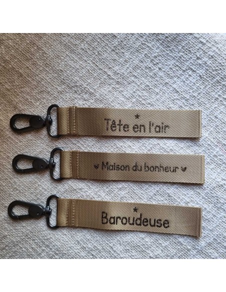 Porte-Clé Elégant et Durable - Accessoire pratique et Tendance