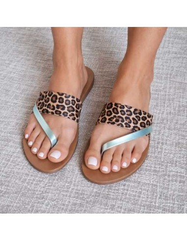 Sandales Plates à enfilage tong - Confort et Style pour l'été