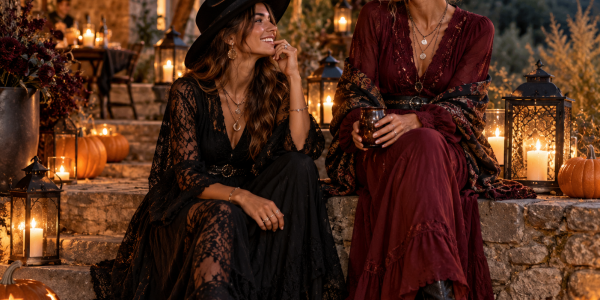 Tenue Halloween bohème : 4 idées élégantes
